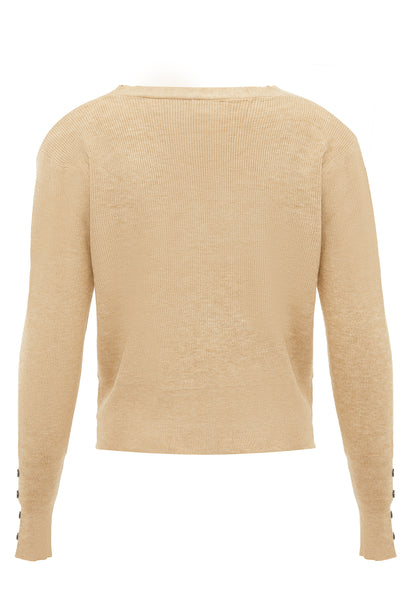 leo basics women's cardigan