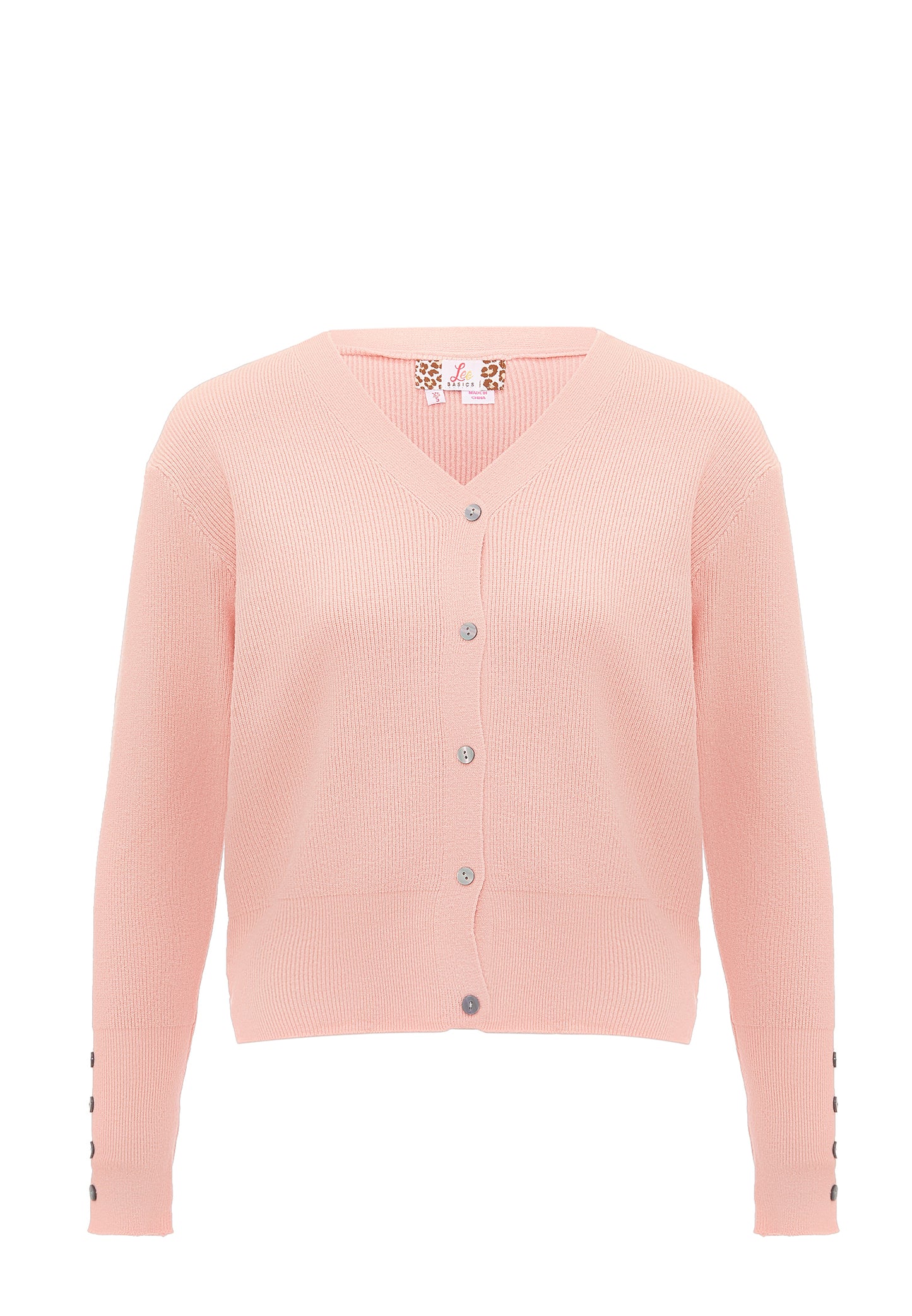leo basics women's cardigan