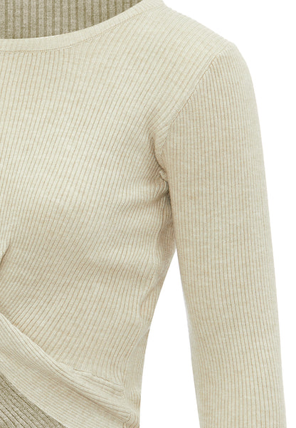leo basics women's knitted sweater