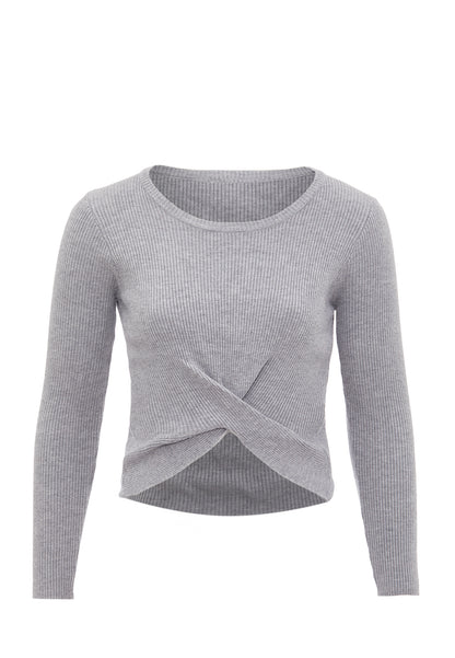 leo basics women's knitted sweater