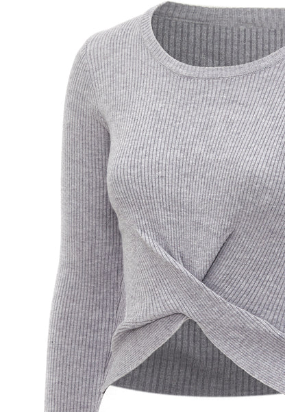 leo basics women's knitted sweater