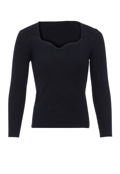 aleva women's knitted sweater