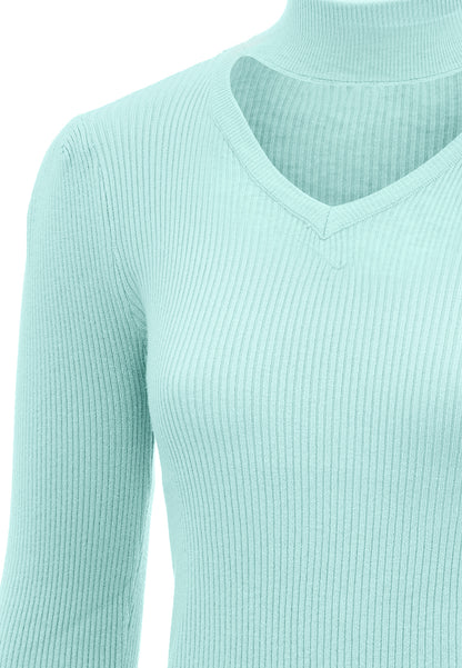 leo selection women's knitted sweater