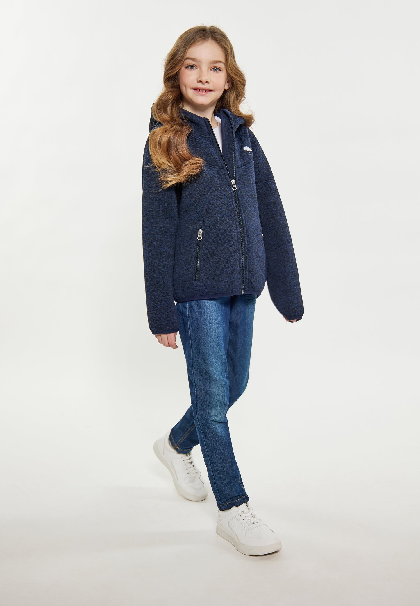 Schmuddelwedda girl's knitted fleece blouson