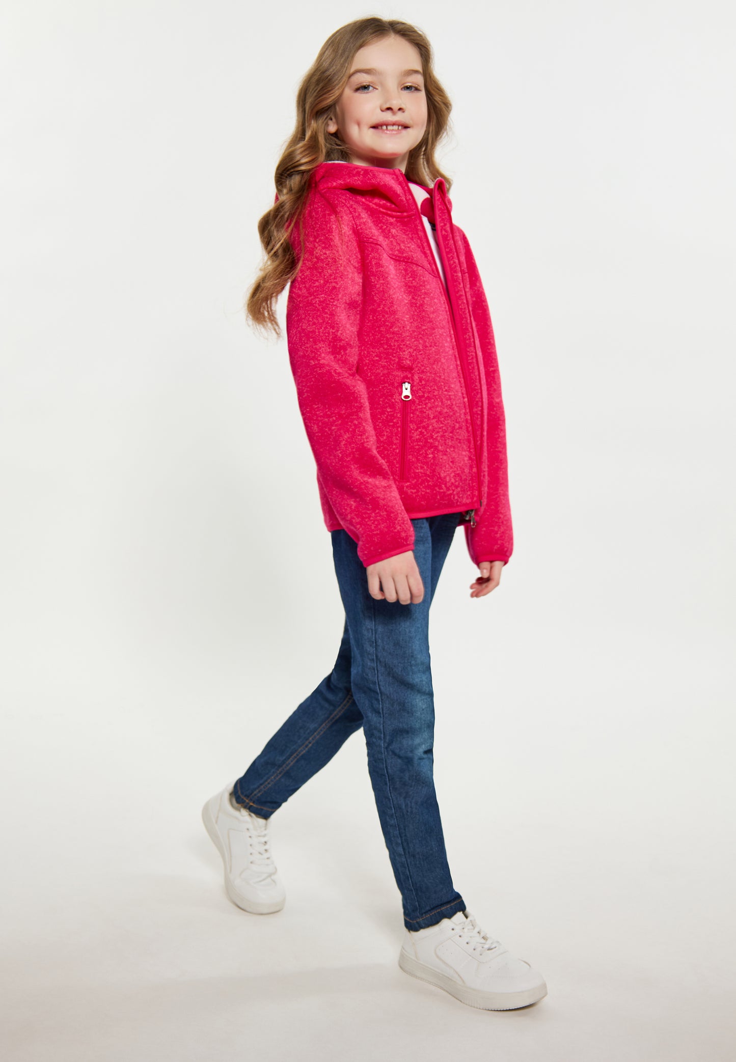 Schmuddelwedda girl's knitted fleece blouson