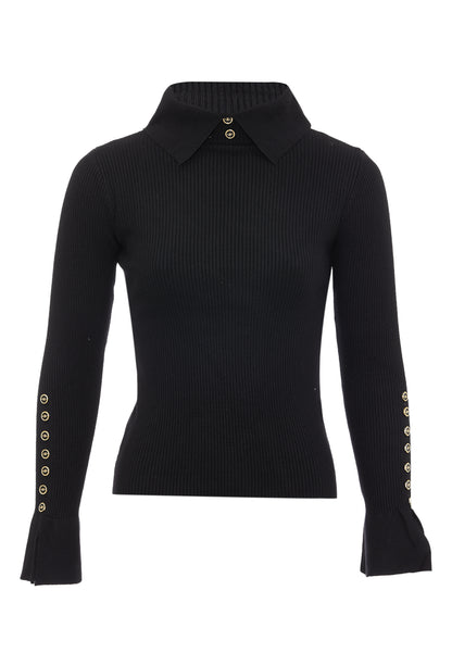 leo selection women's knitted sweater