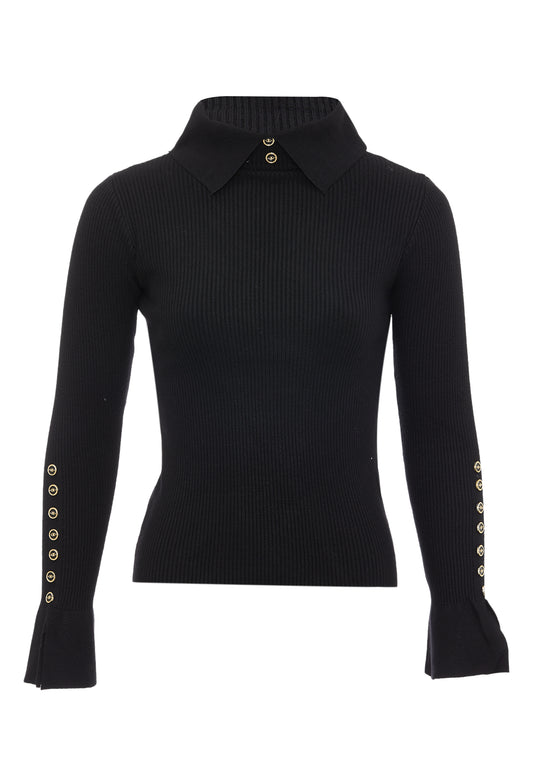 leo selection women's knitted sweater