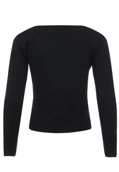 leo selection women's knitted sweater