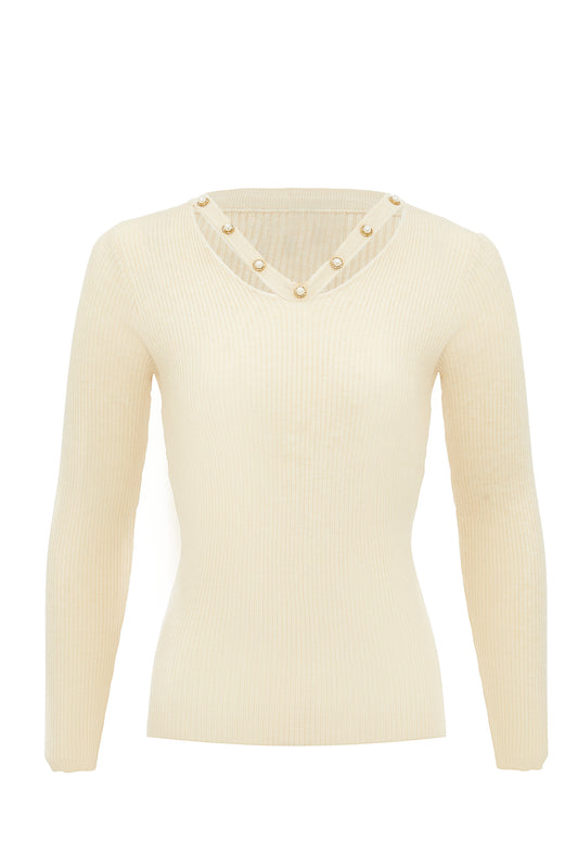 leo selection women's knitted sweater