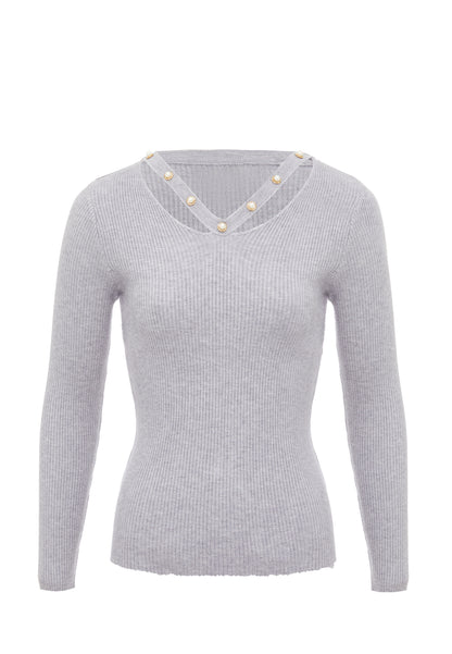 leo selection women's knitted sweater