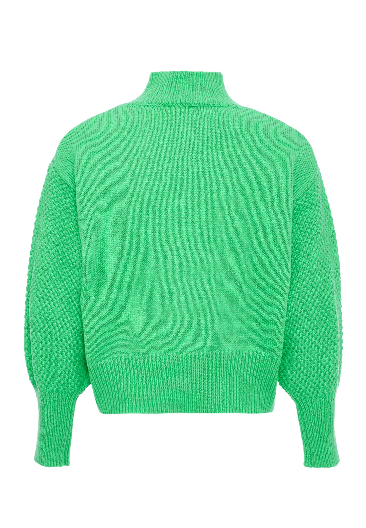 myMo women's sweater with floral embroidery
