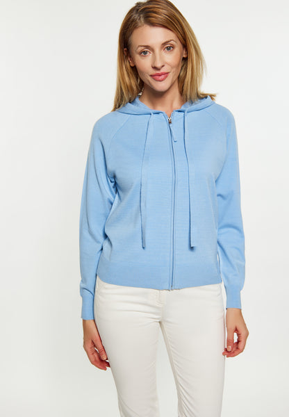 usha BLUE LABEL damska bluza z kapturem