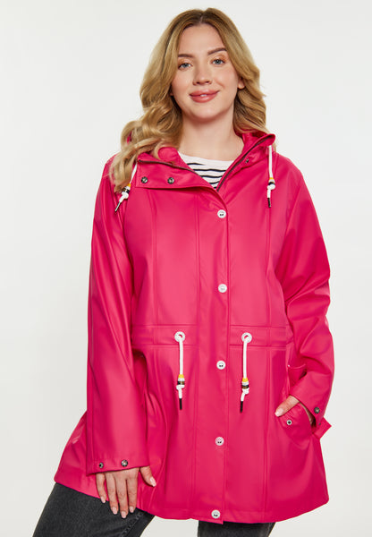 Schmuddelwedda women's curvy rain coat