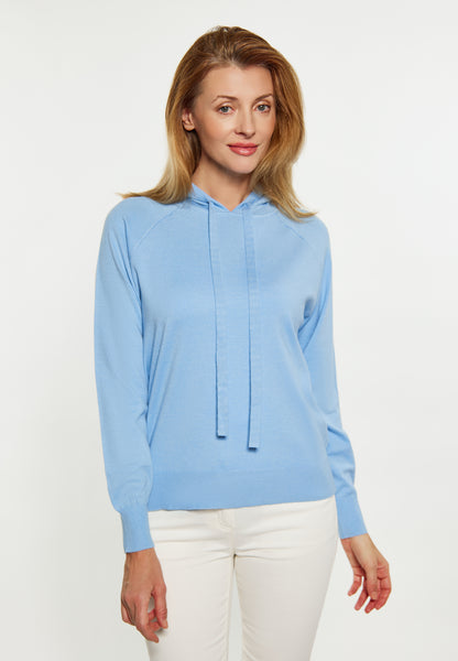 usha BLUE LABEL damska bluza z kapturem