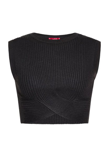 SWIRLY damski top krótki