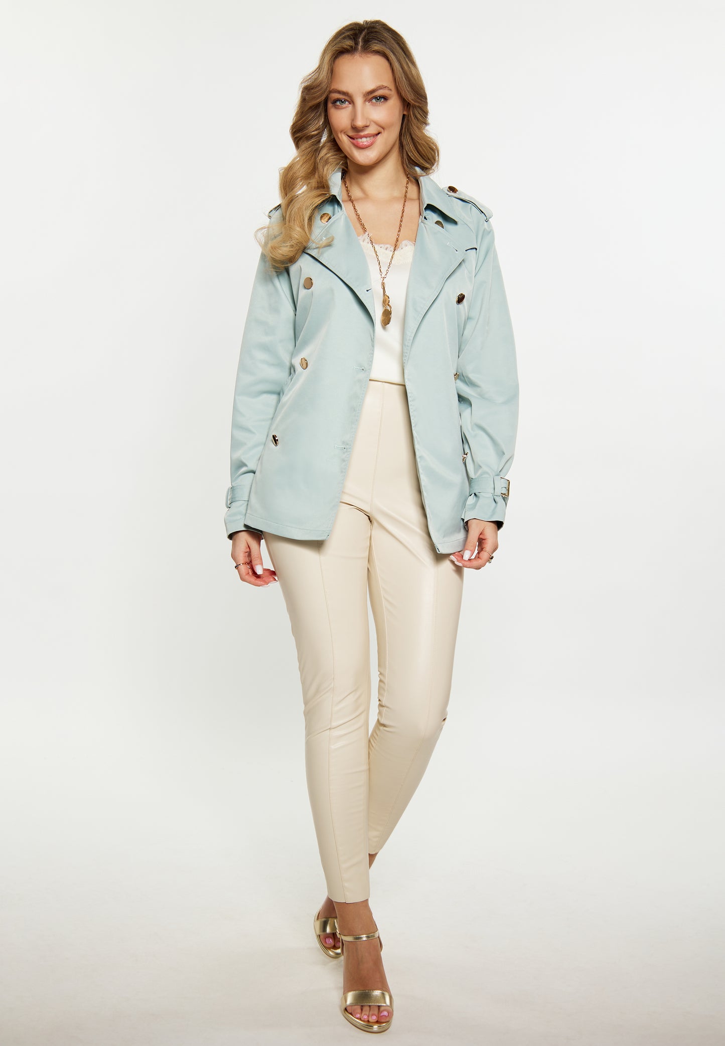 faina women's short coat