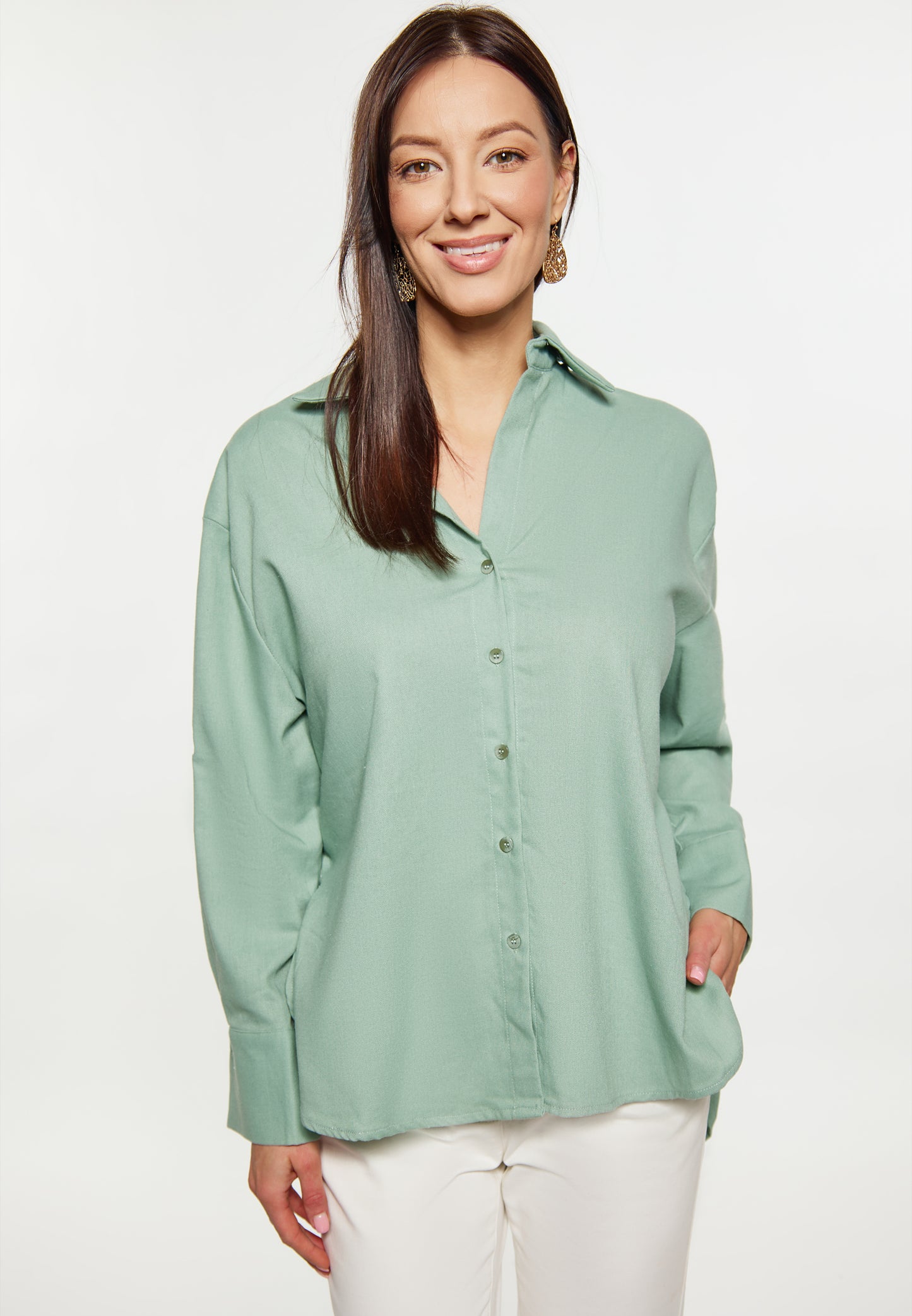 usha WHITE LABEL women's shirt