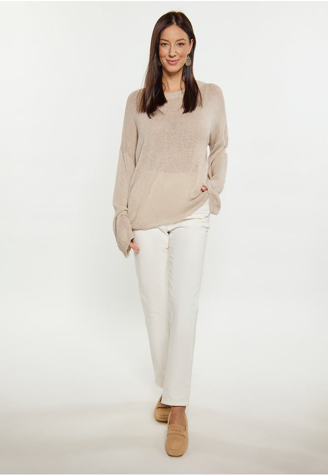usha WHITE Sweter damski