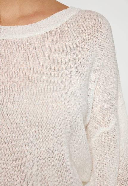 usha WHITE Sweter damski