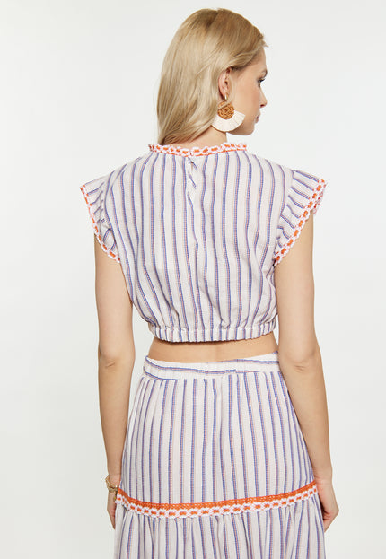 IZIA Top damski typu crop