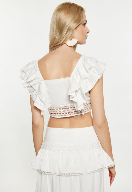 IZIA Top damski typu crop