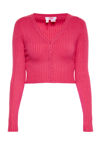 myMo women's cropped cardigan