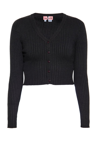 SWIRLY women's cropped cardigan