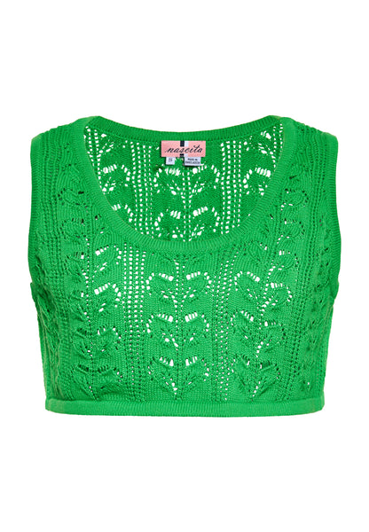 SWIRLY damski top krótki