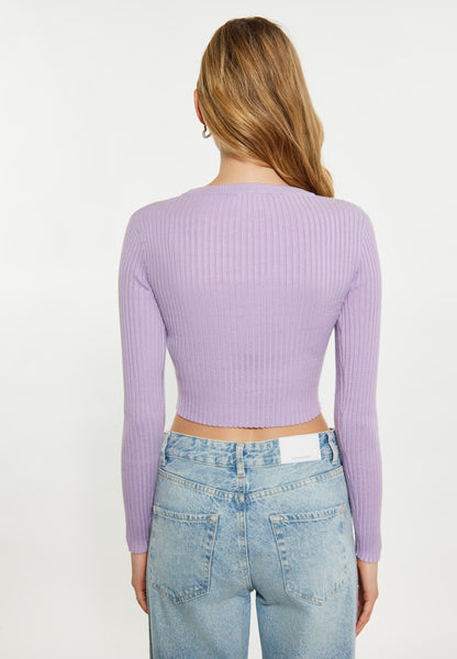 myMo women's cropped cardigan