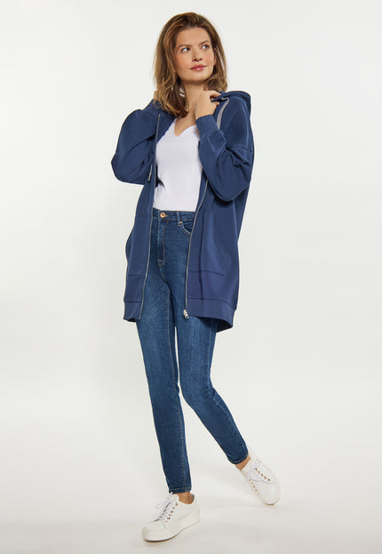 usha BLUE Bluza z kapturem damska