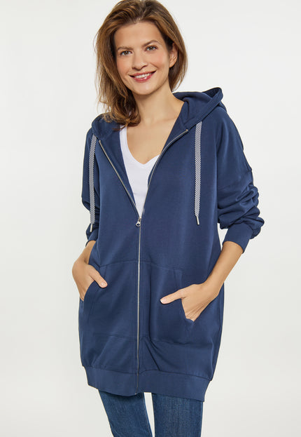 usha BLUE Bluza z kapturem damska