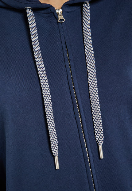 usha BLUE Bluza z kapturem damska
