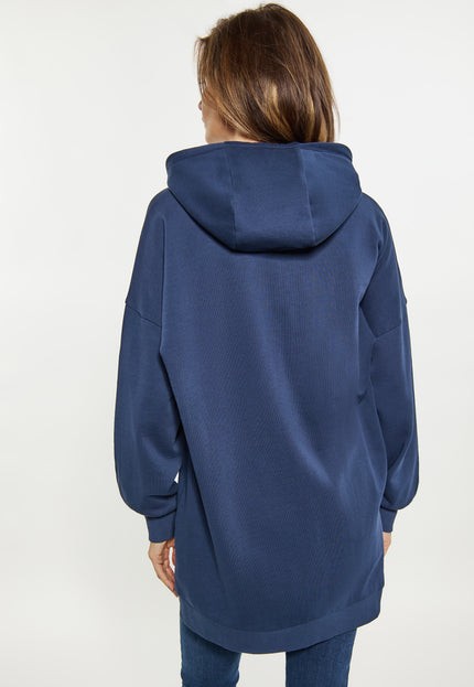 usha BLUE Bluza z kapturem damska