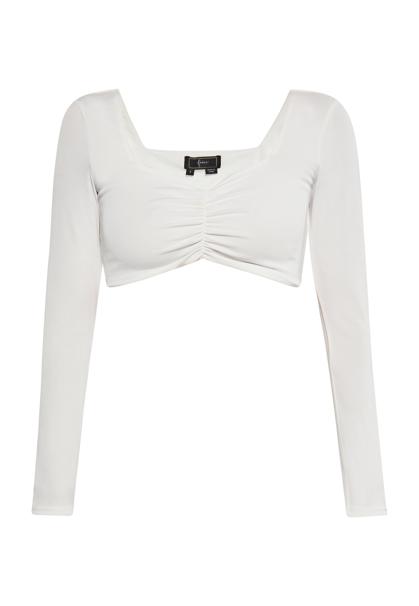 faina women's crop top