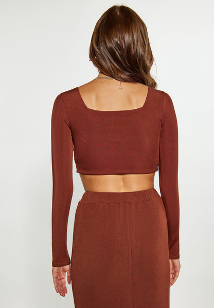 faina women's crop top