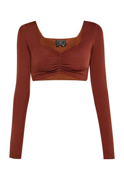 faina women's crop top