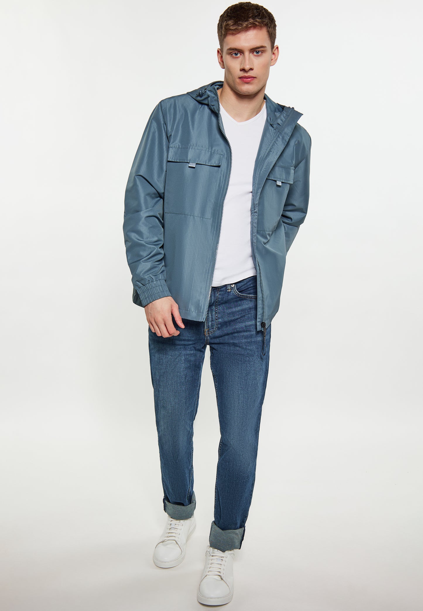 urban rain by Schmuddelwedda men's anorak