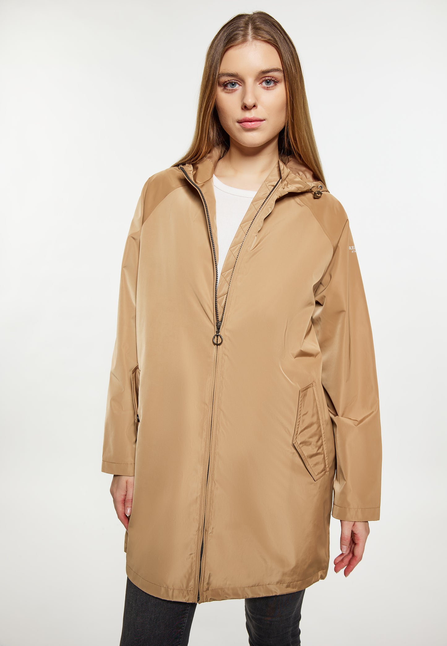DreiMaster Maritim women's rain jacket made from recycled materials