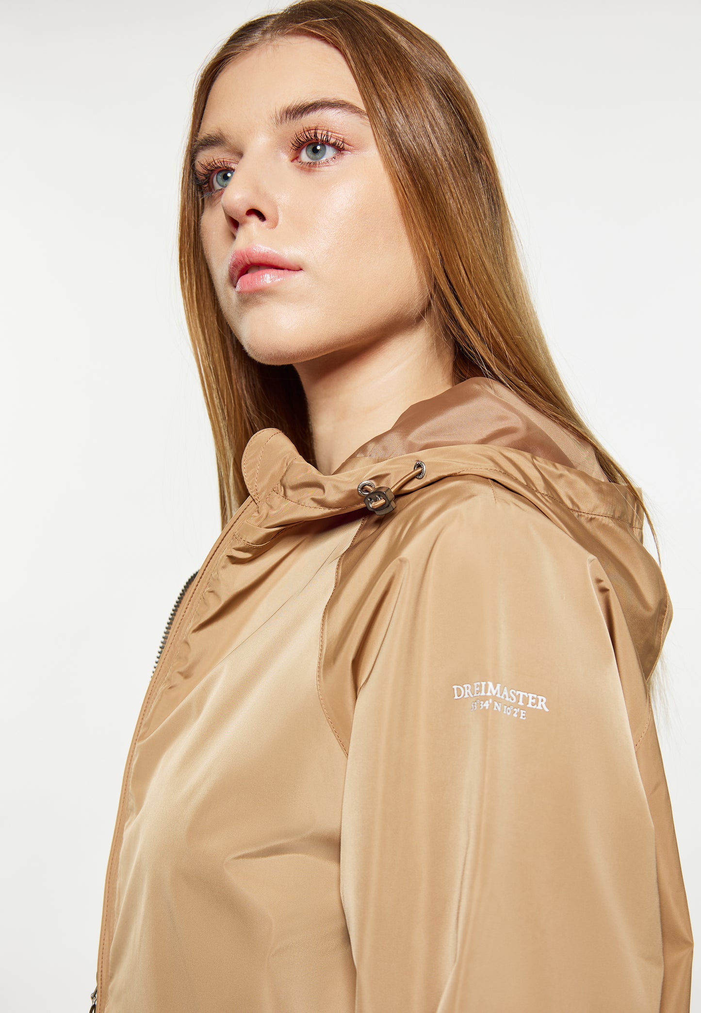 DreiMaster Maritim women's rain jacket made from recycled materials