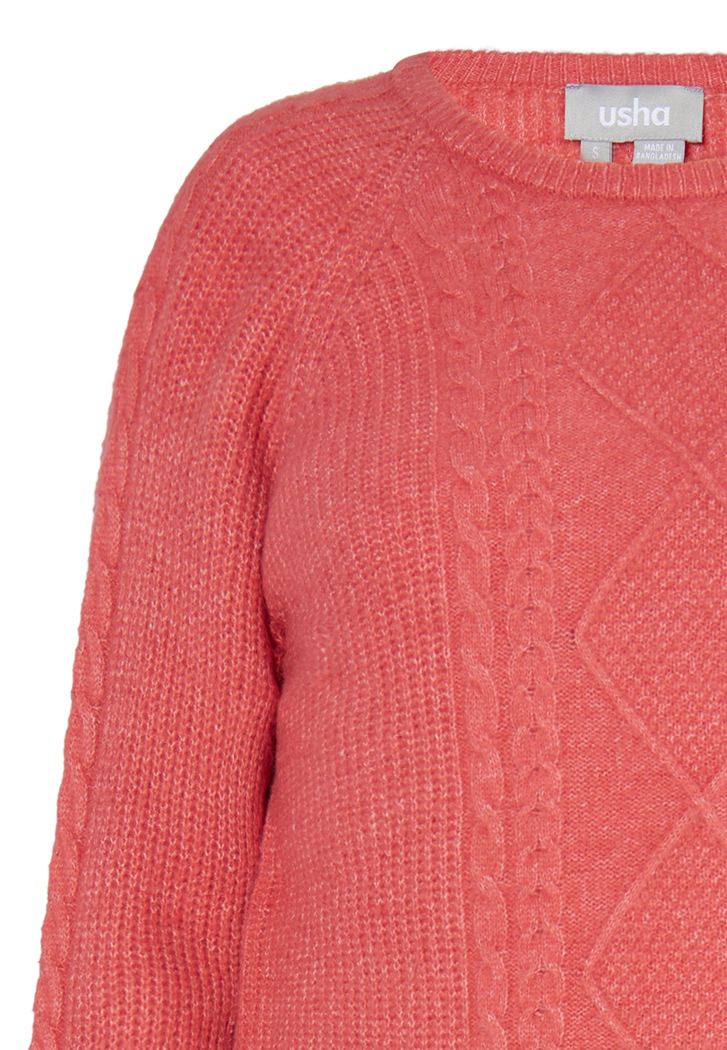 usha damski sweter dzianinowy
