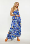 Blue Multicolored