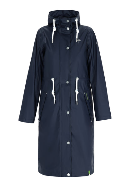 Schmuddelwedda women's rain coat made from recycled polyester