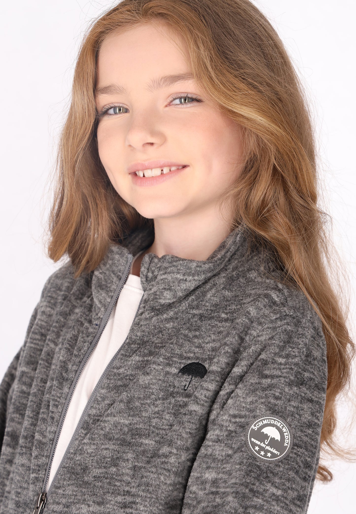 Schmuddelwedda girl's fleece jacket