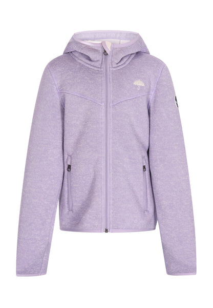 Schmuddelwedda girl's knitted fleece jacket