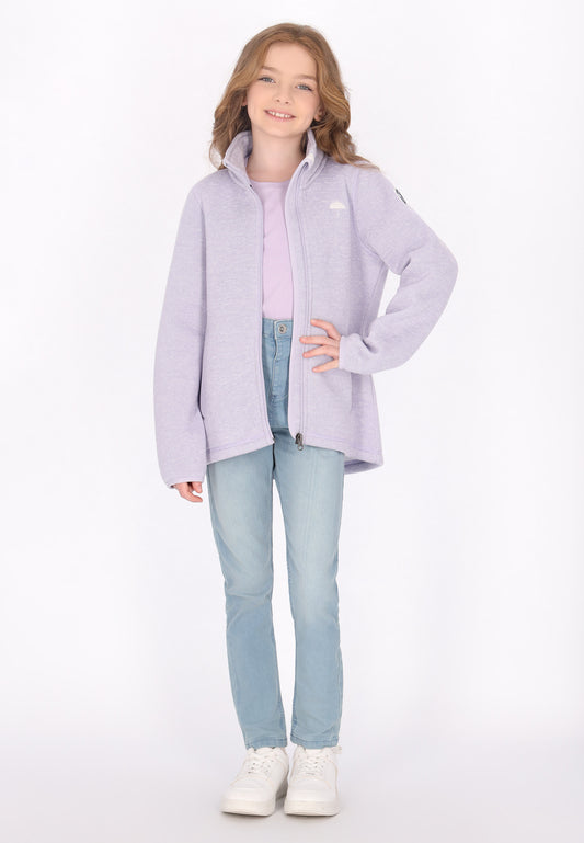 Schmuddelwedda girl's knitted fleece jacket