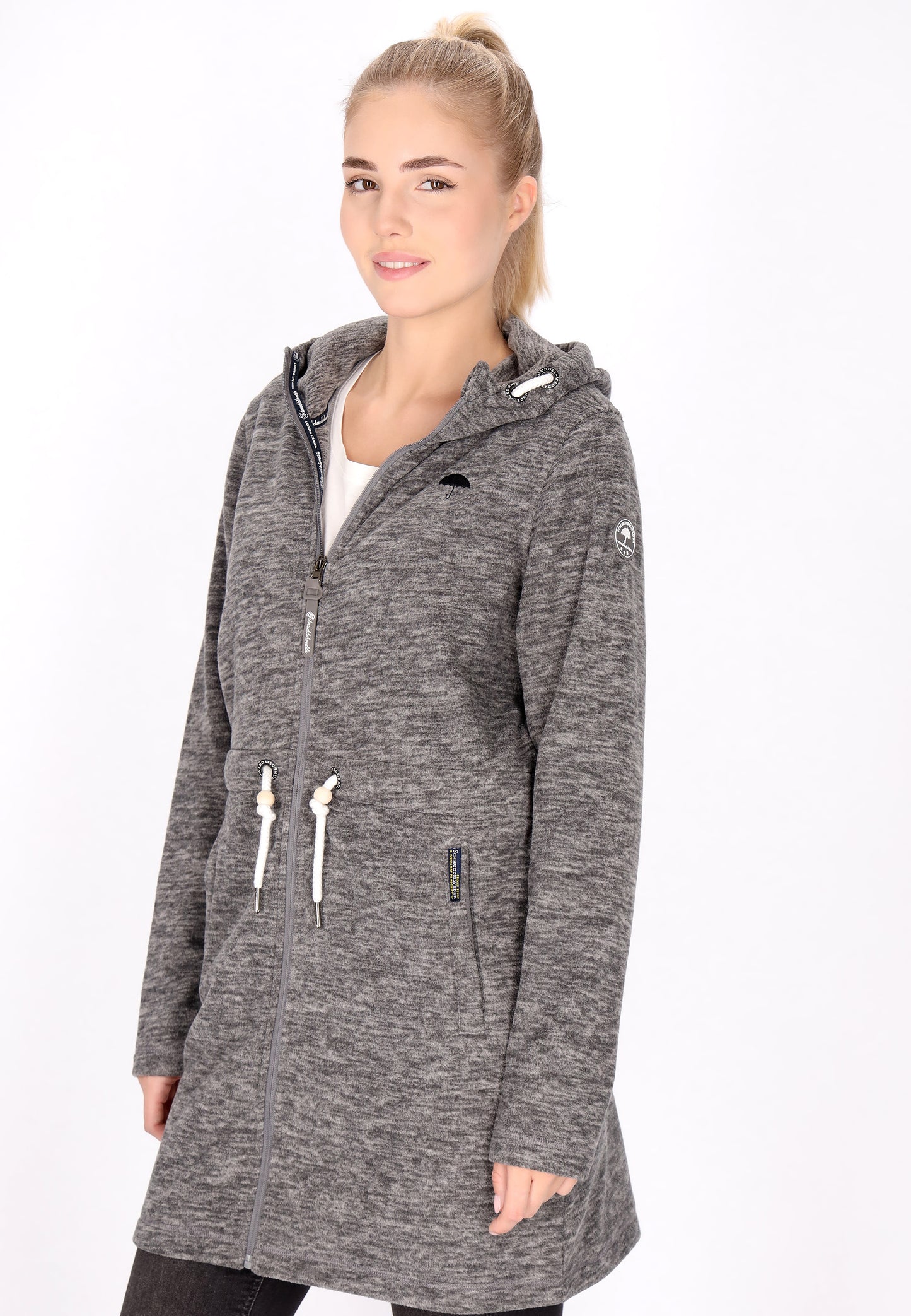 Schmuddelwedda women's fleece coat