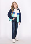 Turquoise Color Block