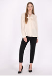 Wool White Polka Dots