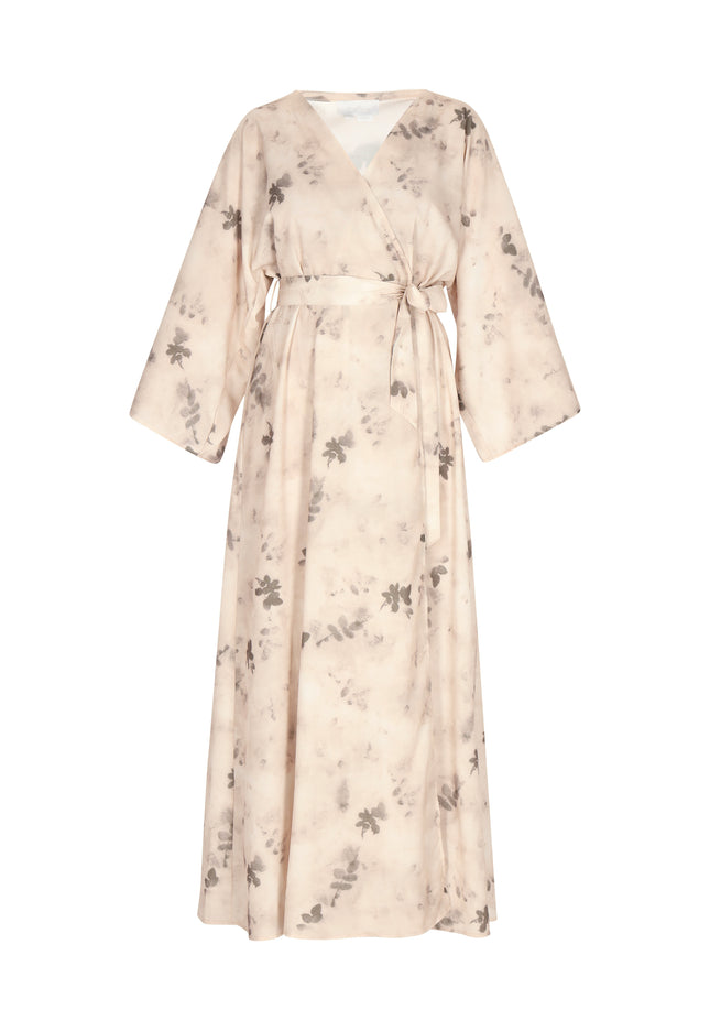 usha WHITE LABEL Women's Kimono Dress