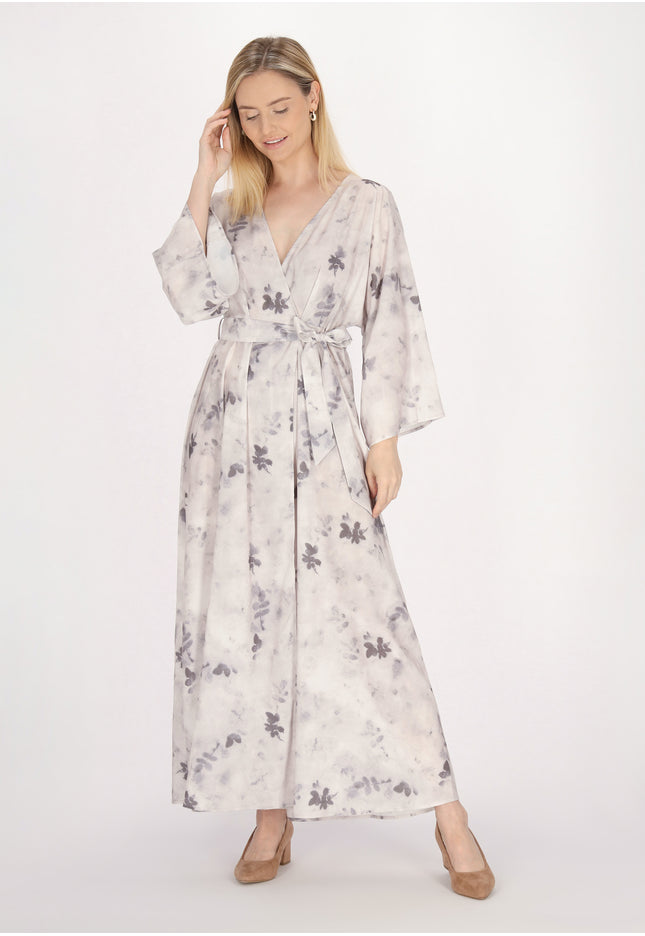 usha WHITE LABEL Women's Kimono Dress